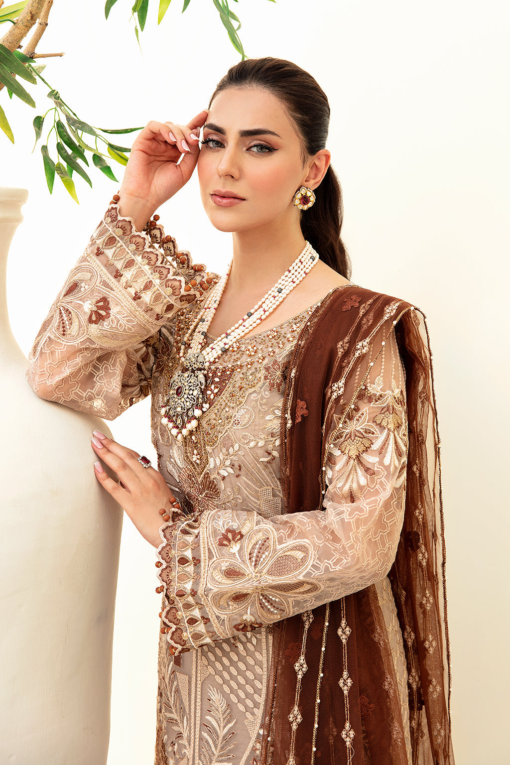 Ramsha | Minhal Organza Collection | M-904 - House Of Anaya