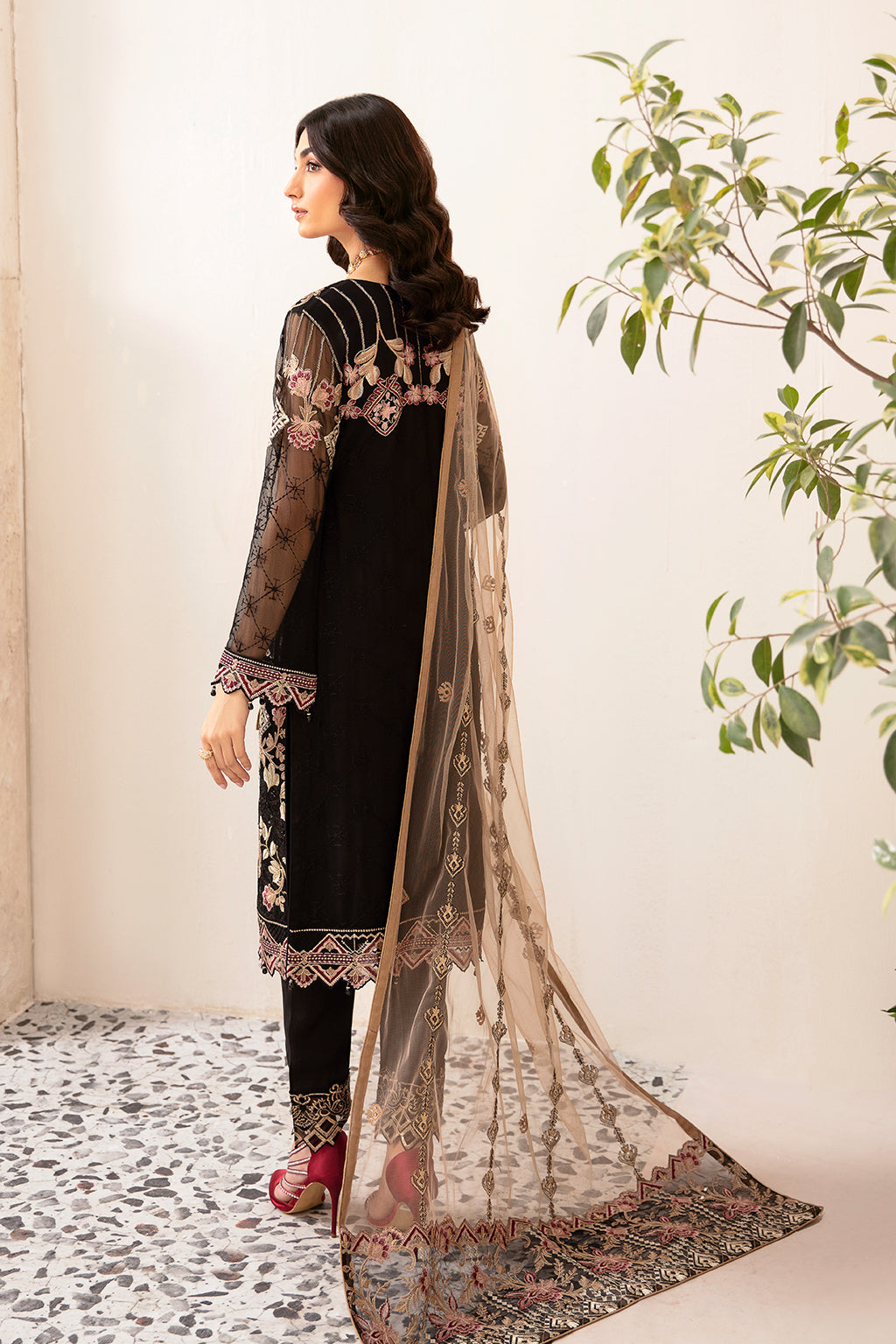 Ramsha | Rangoon Chiffon Collection 24 | D-1204 - House Of Anaya