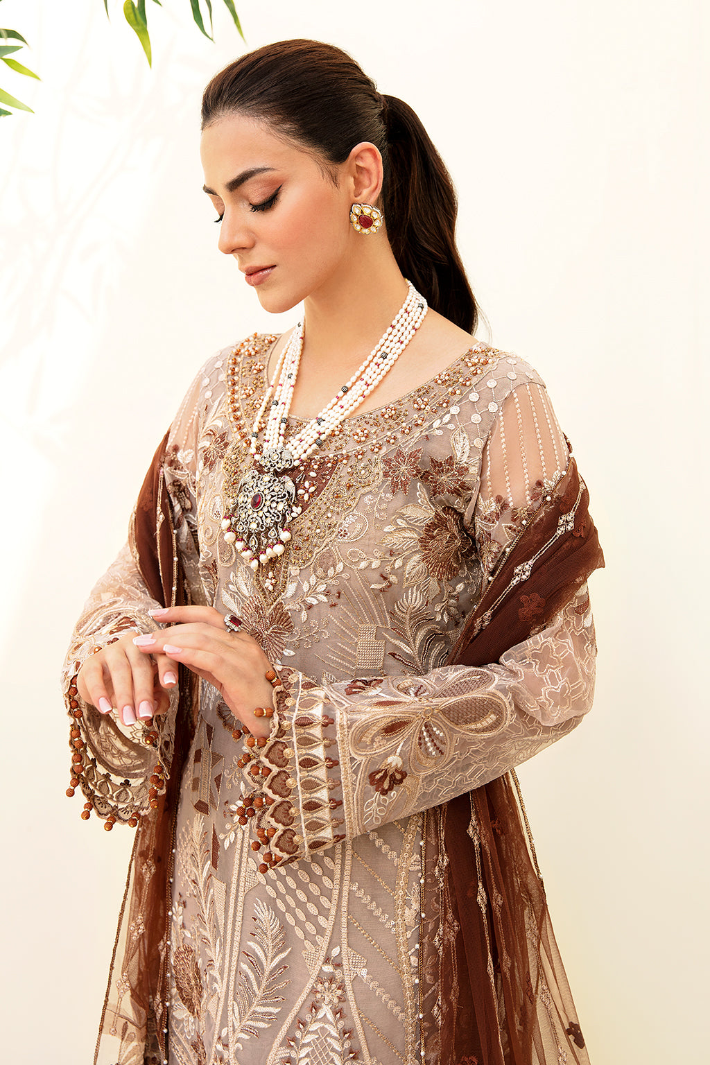 Ramsha | Minhal Organza Collection | M-904 - House Of Anaya
