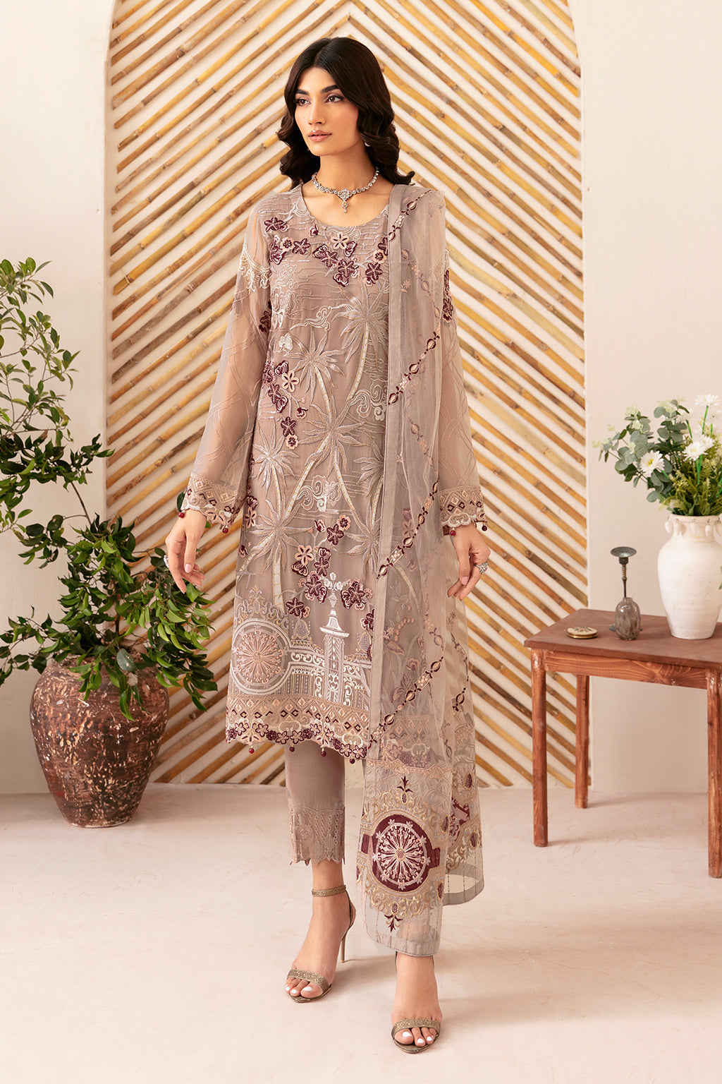 Ramsha | Rangoon Chiffon Collection 24 | D-1206 - House Of Anaya