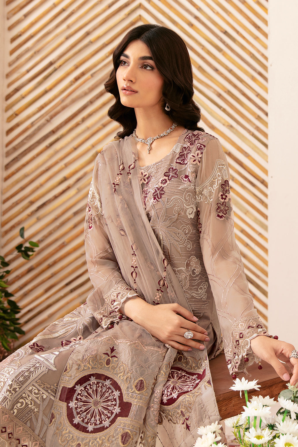 Ramsha | Rangoon Chiffon Collection 24 | D-1206 - House Of Anaya
