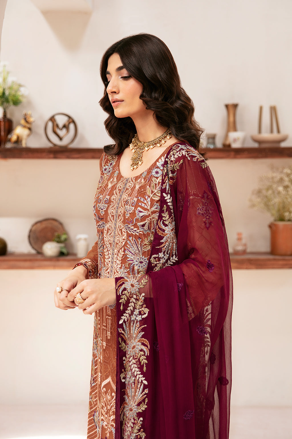 Ramsha | Rangoon Chiffon Collection 24 | D-1209 - House Of Anaya