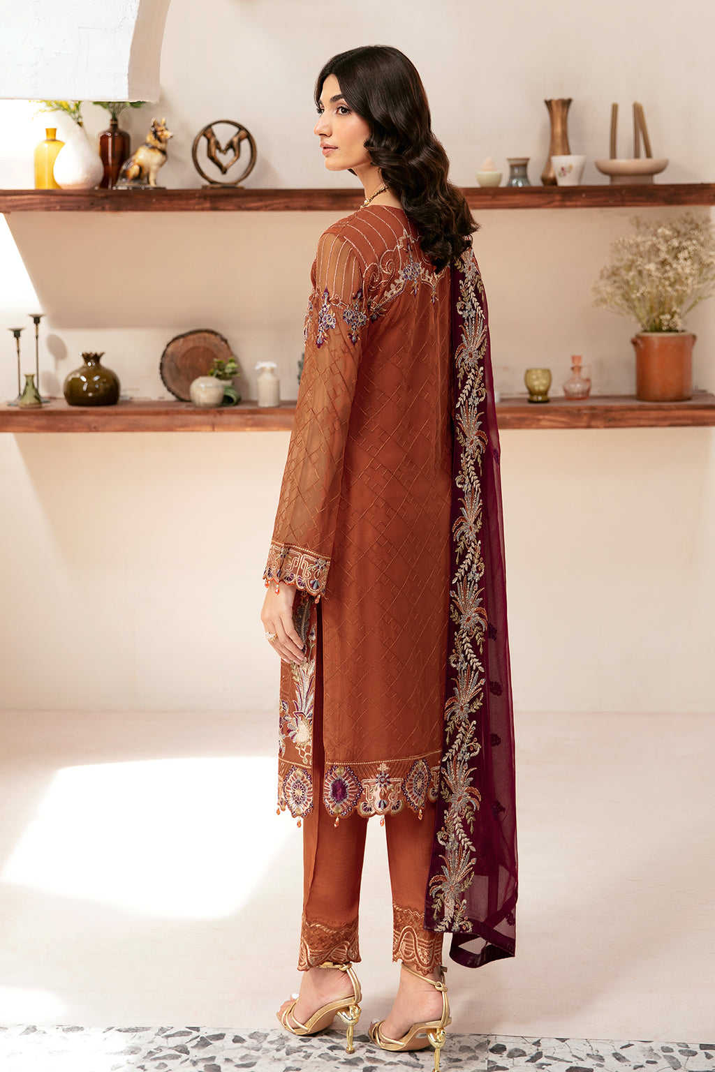 Ramsha | Rangoon Chiffon Collection 24 | D-1209 - House Of Anaya