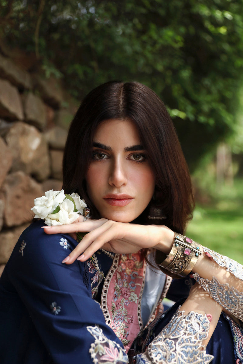 Qalamkar | Qlinekari Linen Collection | LM-06 CADHLA