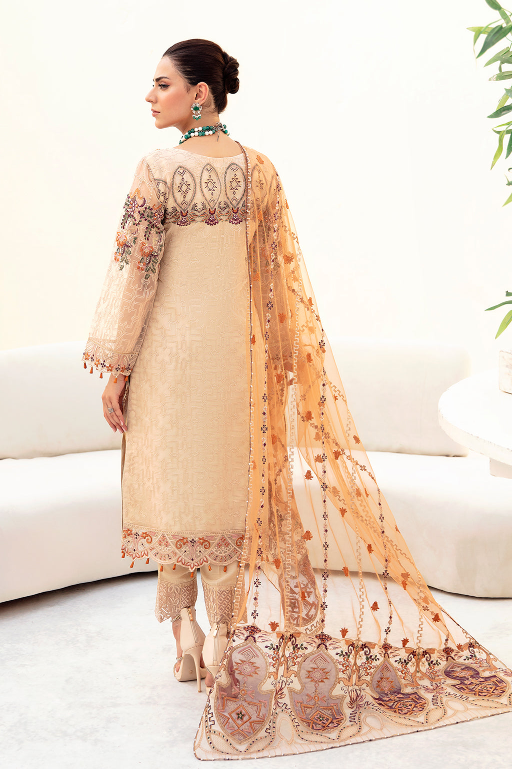 Ramsha | Minhal Organza Collection | M-901 - House Of Anaya