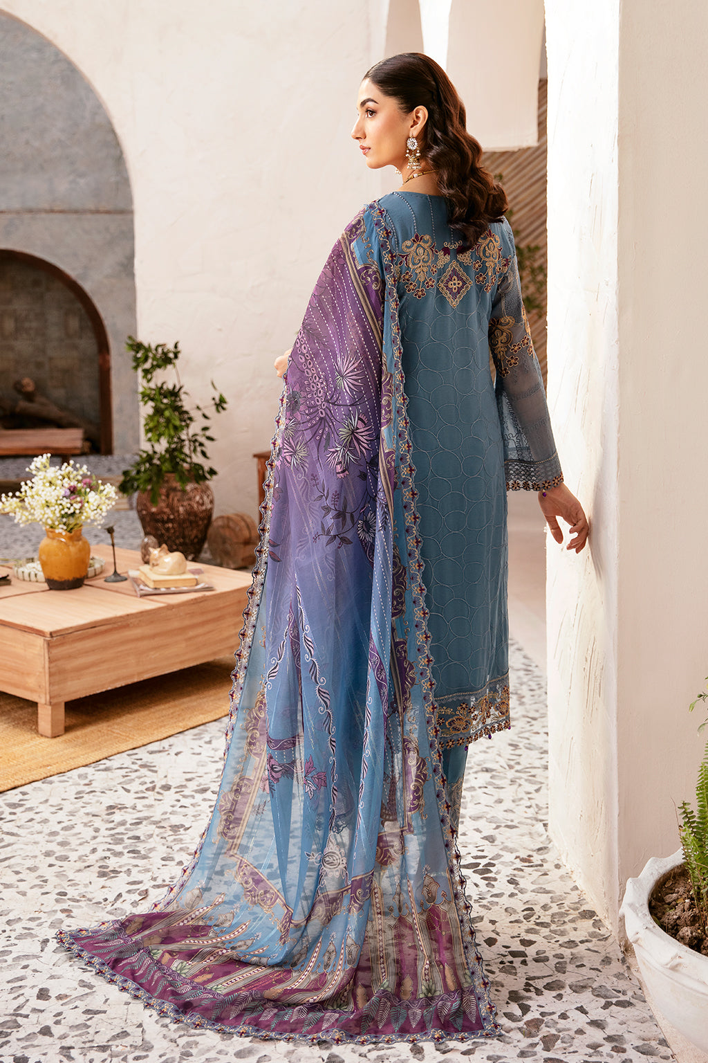 Ramsha | Rangoon Chiffon Collection 24 | D-1202 - House Of Anaya