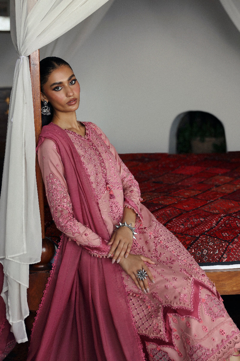 Qalamkar | Qlinekari Linen Collection | LM-12 KEIRA