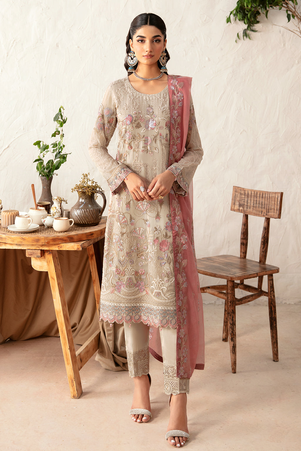 Ramsha | Rangoon Chiffon Collection 24 | D-1212 - House Of Anaya