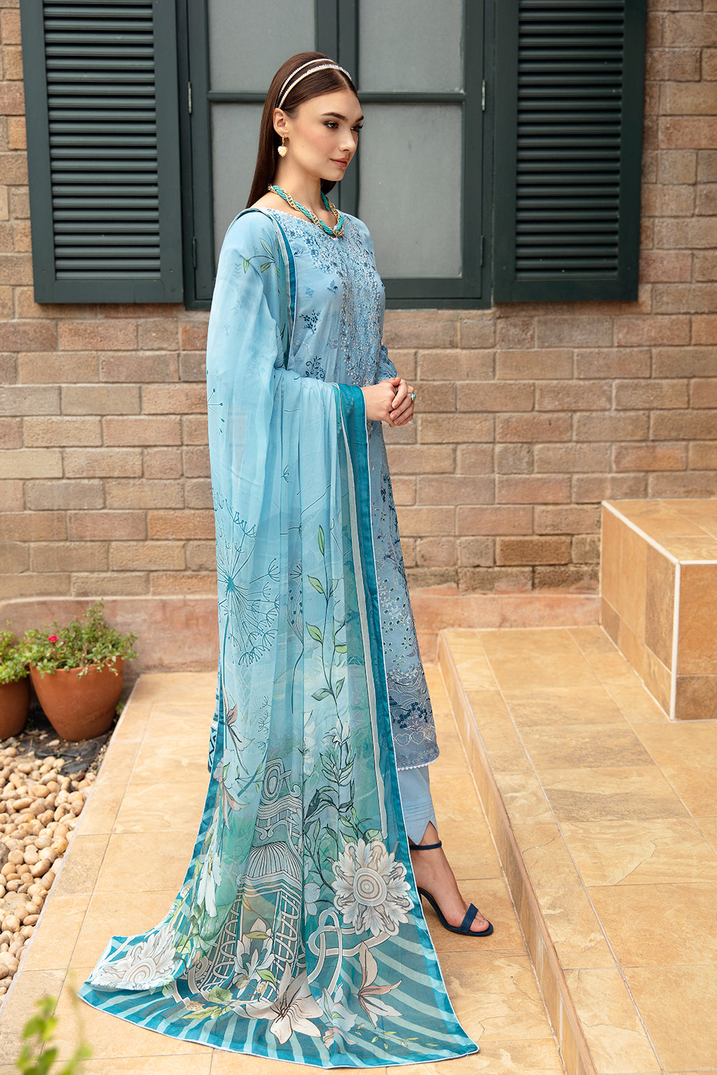 Ramsha | Riwayat Lawn Collection| Y-911 - House Of Anaya