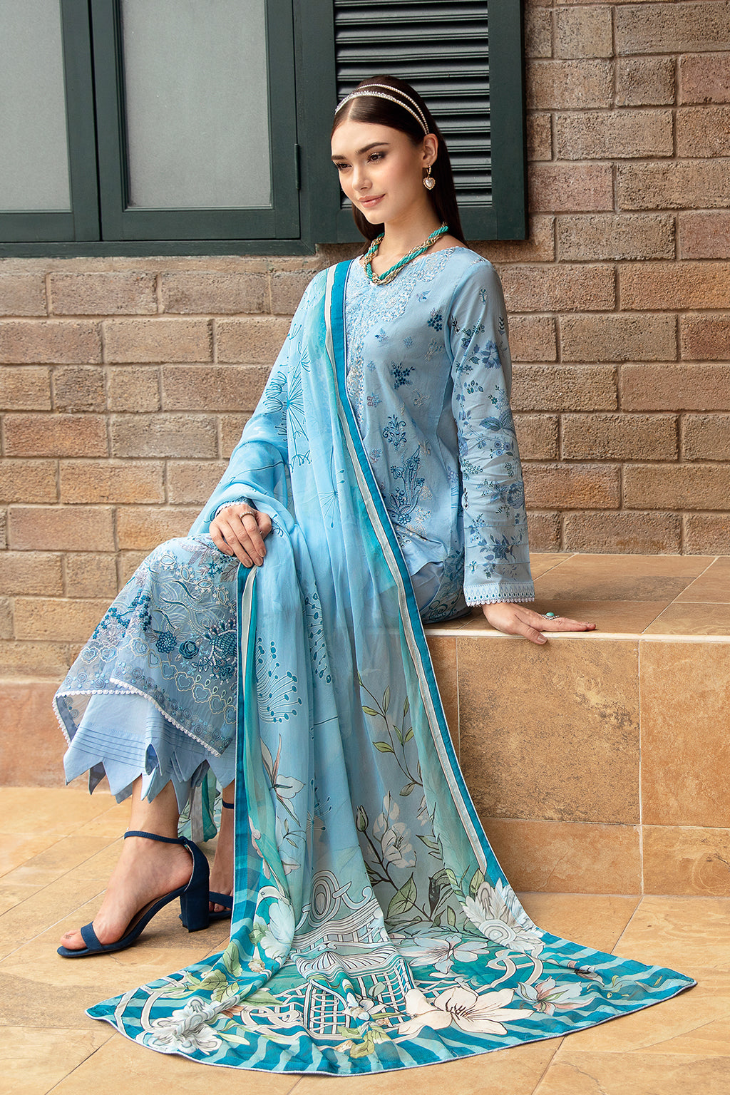 Ramsha | Riwayat Lawn Collection| Y-911 - House Of Anaya