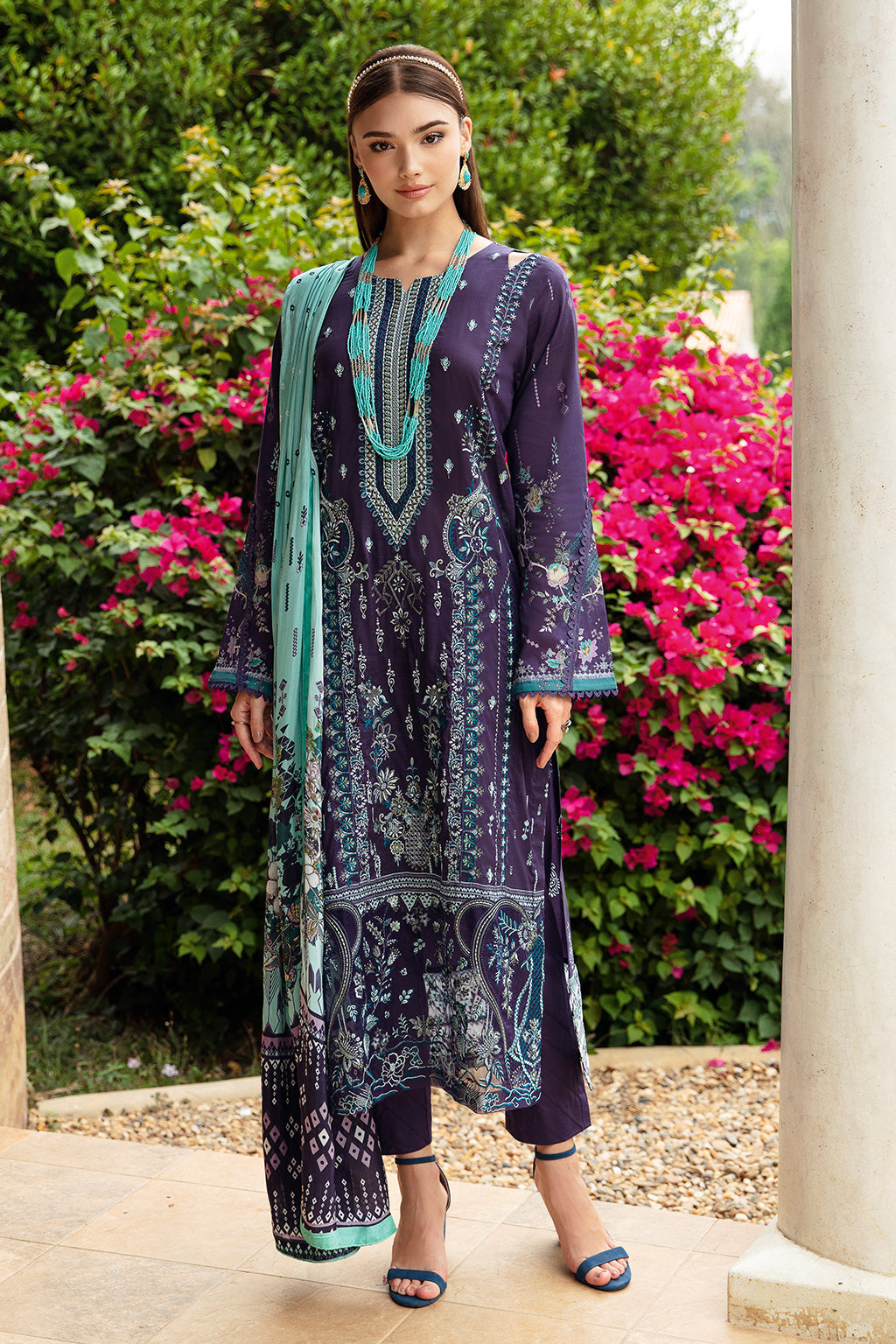 Ramsha | Riwayat Lawn Collection| Y-904 - House Of Anaya