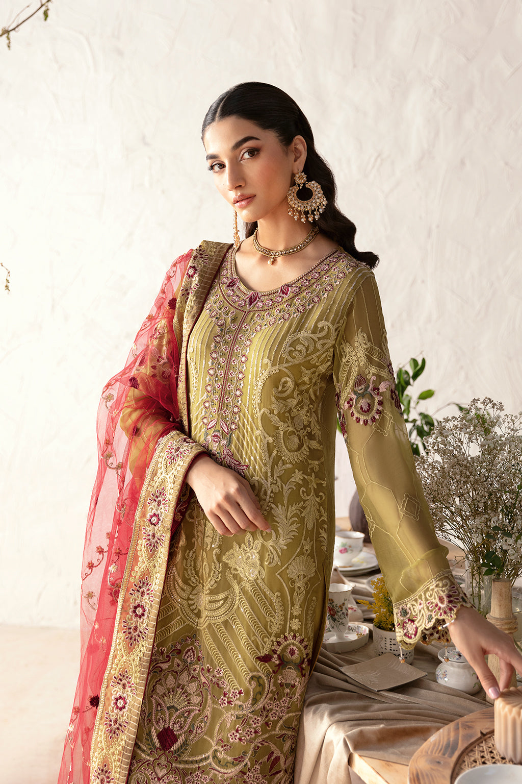 Ramsha | Rangoon Chiffon Collection 24 | D-1203 - House Of Anaya