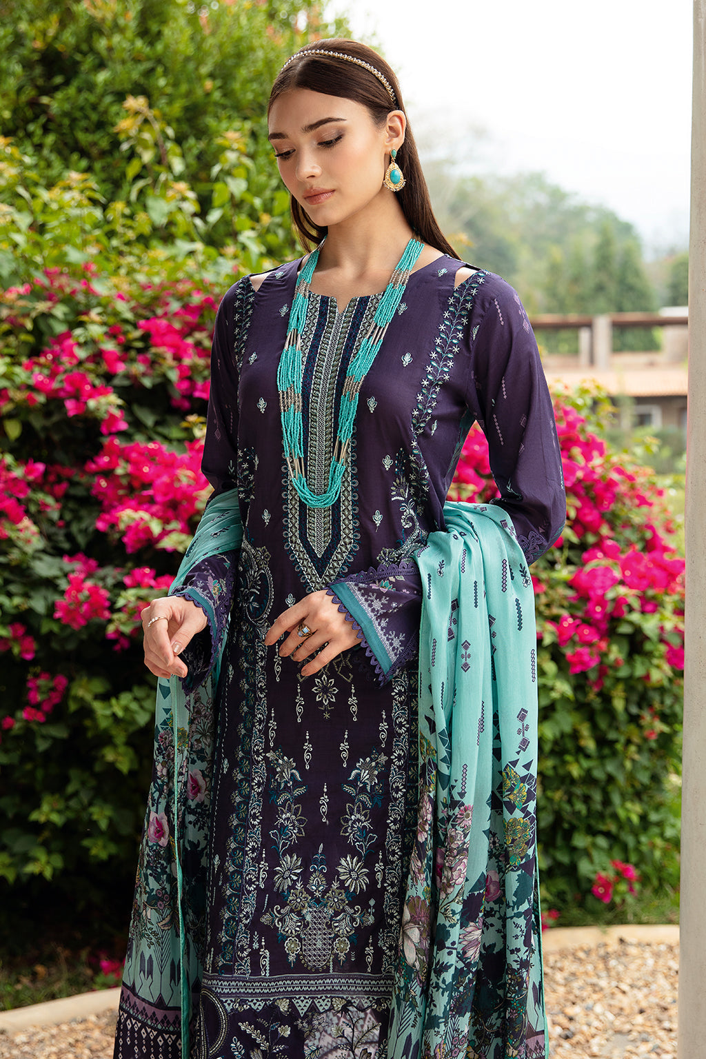 Ramsha | Riwayat Lawn Collection| Y-904 - House Of Anaya