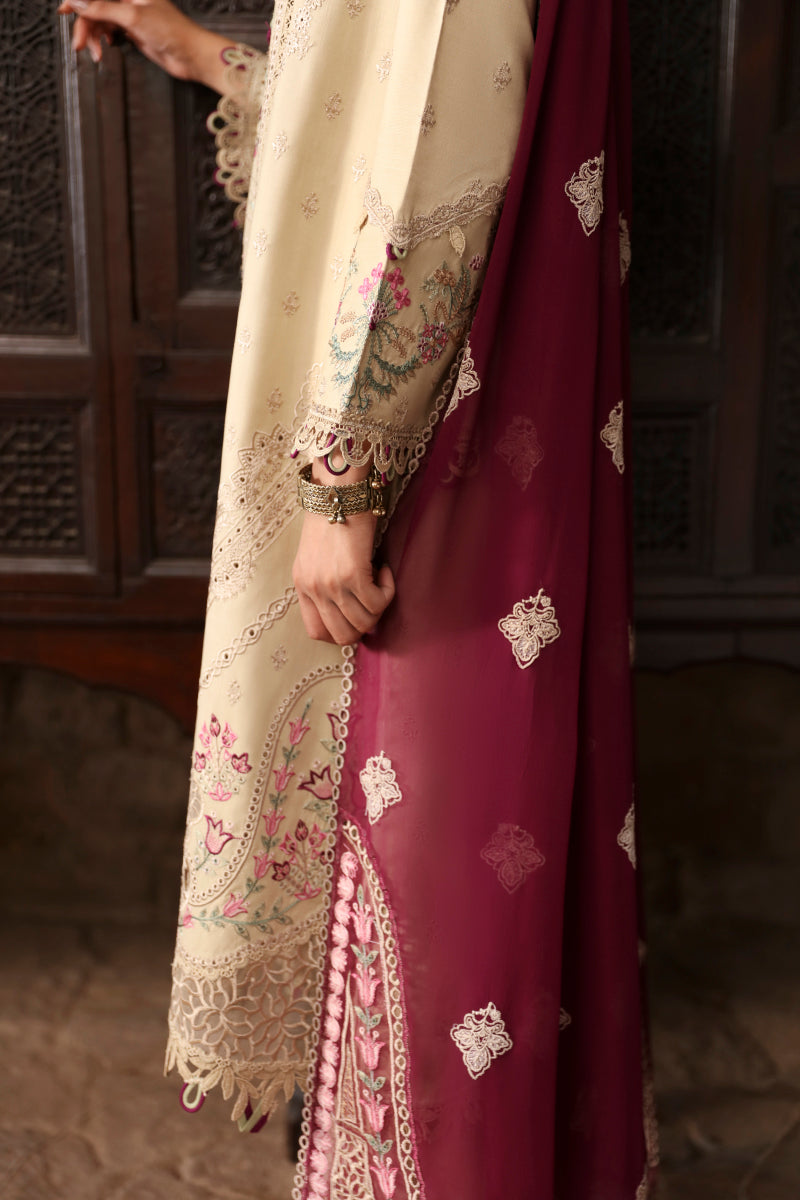 Qalamkar | Qlinekari Linen Collection | LM-01 FAYE