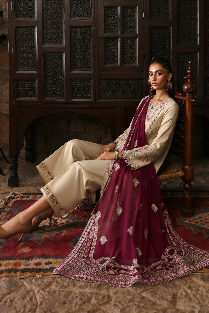 Qalamkar | Qlinekari Linen Collection | LM-01 FAYE