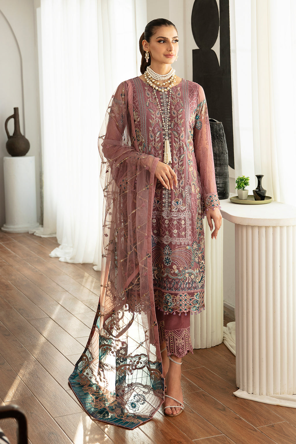 Ramsha | Rangoon Chiffon Collection 24 |D-1102 - House Of Anaya