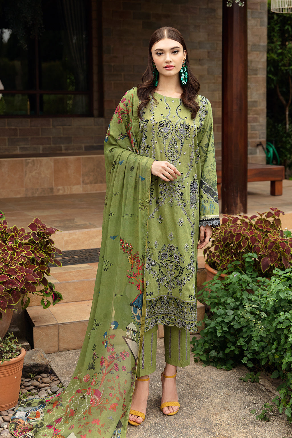 Ramsha | Riwayat Lawn Collection| Y-912 - House Of Anaya