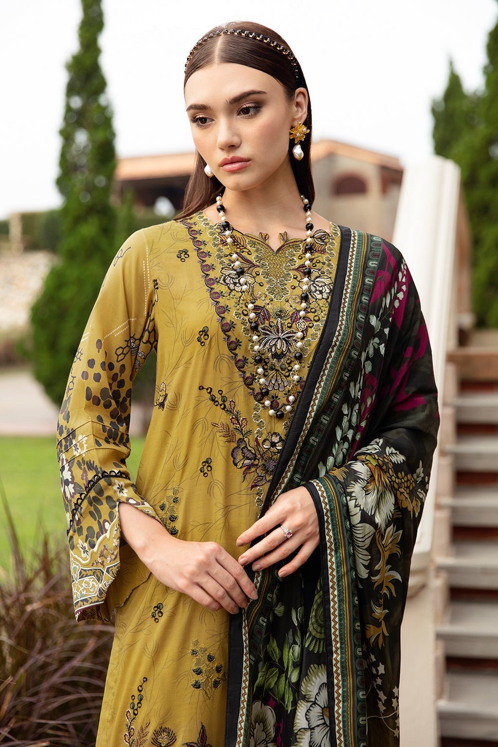 Ramsha | Riwayat Lawn Collection| Y-910 - House Of Anaya