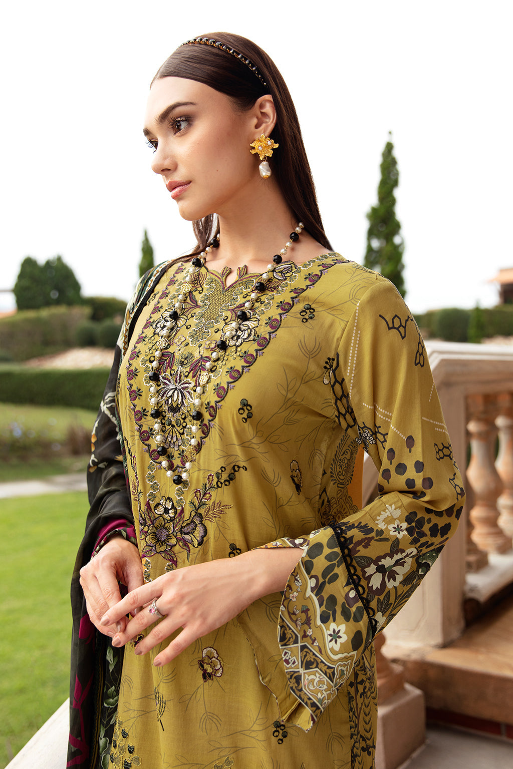 Ramsha | Riwayat Lawn Collection| Y-910 - House Of Anaya