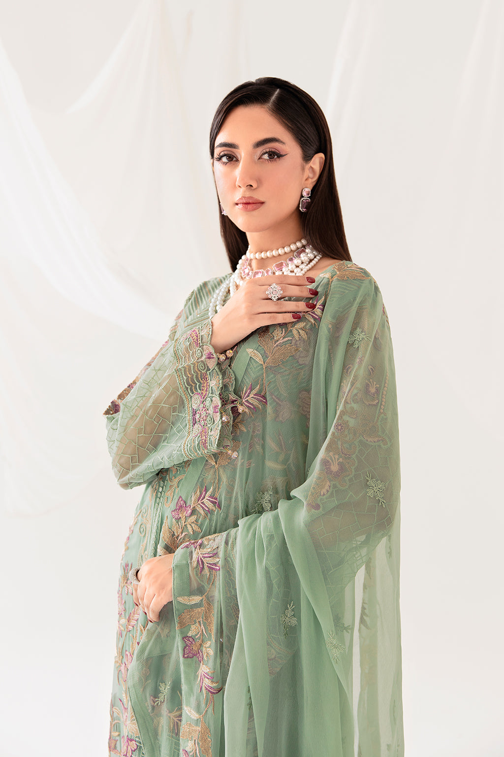 Ramsha | Rangoon Chiffon Collection 24 | D-1003 - House Of Anaya