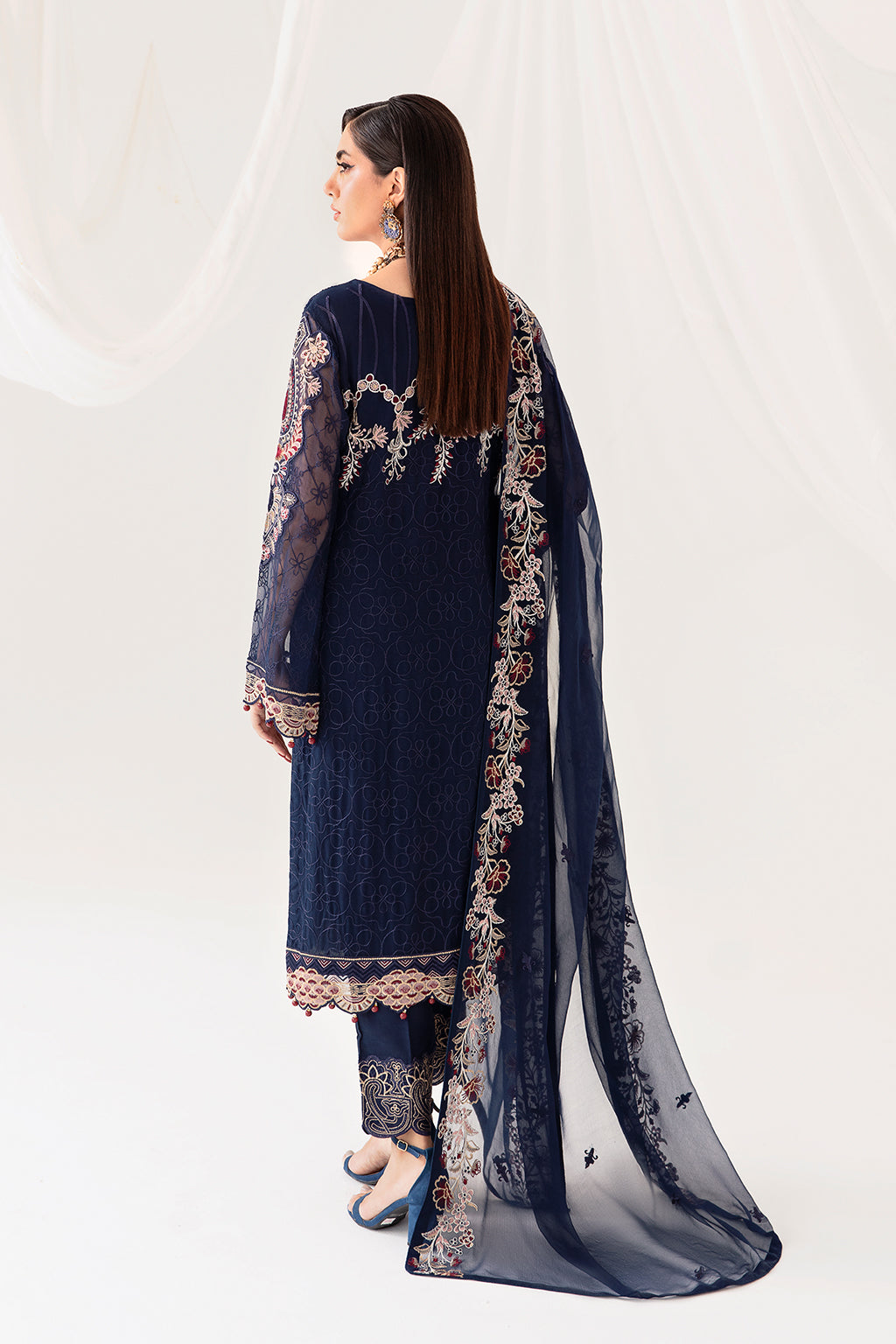 Ramsha | Rangoon Chiffon Collection 24 | D-1011 - House Of Anaya