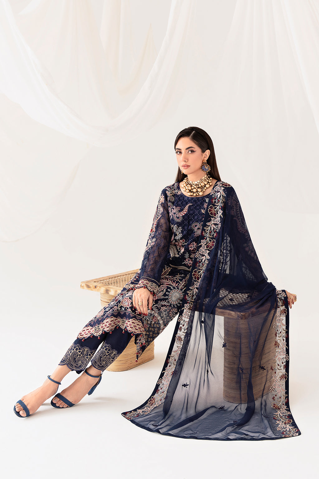 Ramsha | Rangoon Chiffon Collection 24 | D-1011 - House Of Anaya