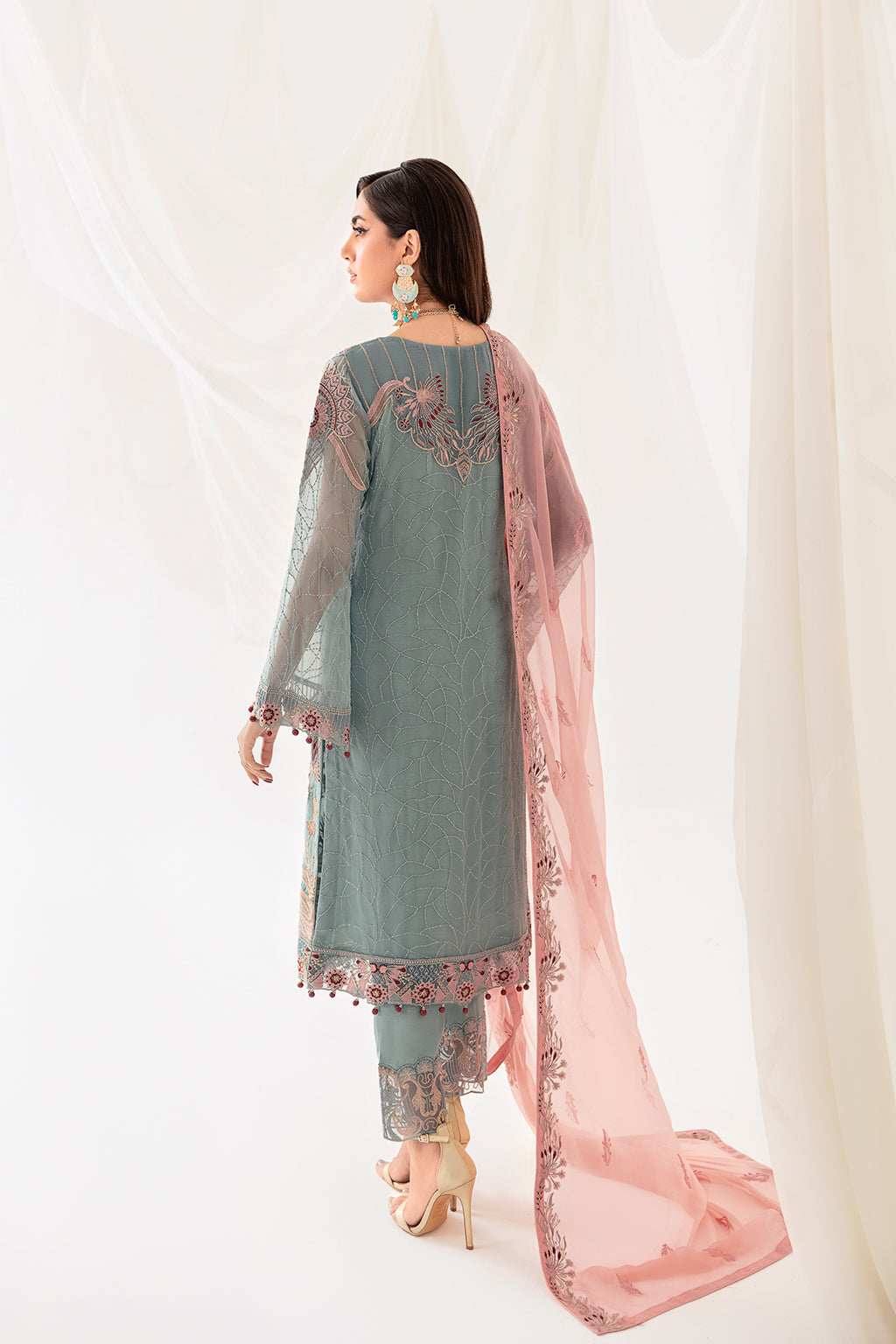 Ramsha | Rangoon Chiffon Collection 24 | D-1010 - House Of Anaya