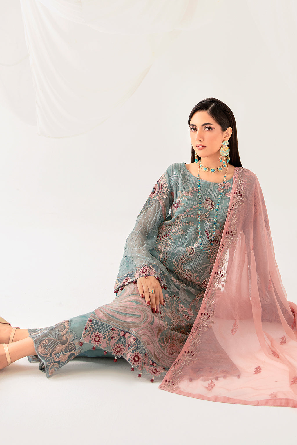 Ramsha | Rangoon Chiffon Collection 24 | D-1010 - House Of Anaya
