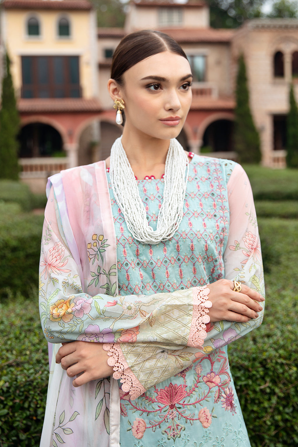 Ramsha | Riwayat Lawn Collection| Y-909 - House Of Anaya