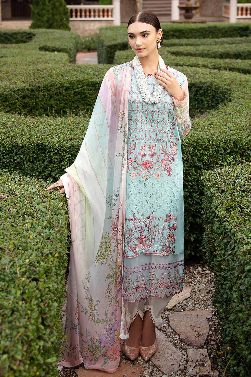 Ramsha | Riwayat Lawn Collection| Y-909 - House Of Anaya