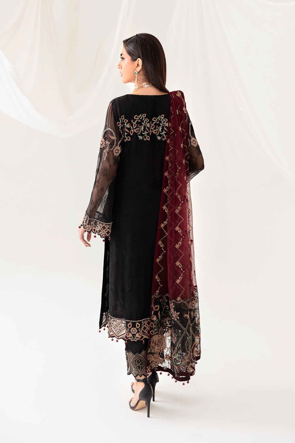 Ramsha | Rangoon Chiffon Collection 24 | D-1008 - House Of Anaya