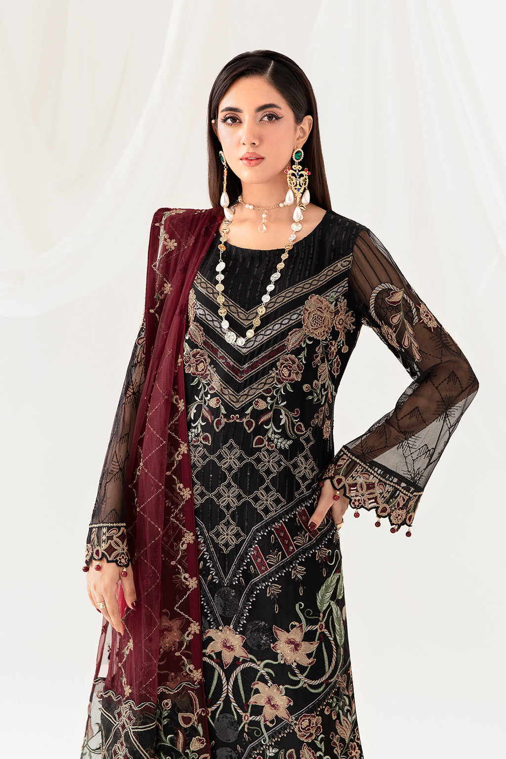 Ramsha | Rangoon Chiffon Collection 24 | D-1008 - House Of Anaya
