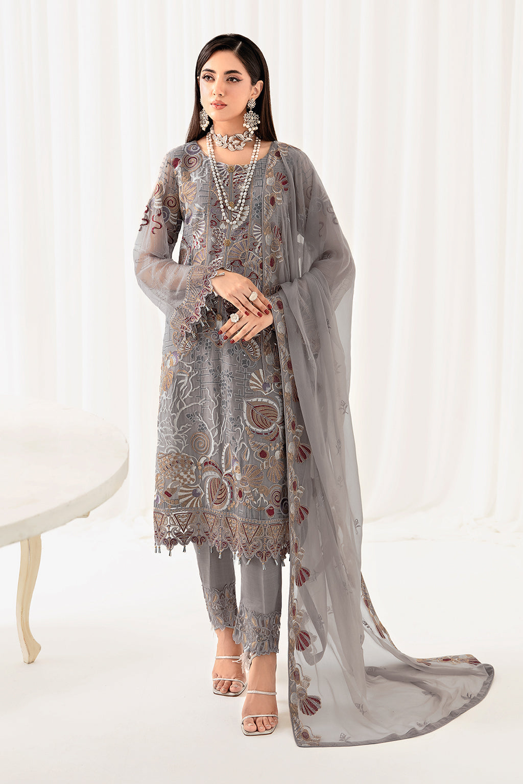 Ramsha | Rangoon Chiffon Collection 24 | D-1006 - House Of Anaya