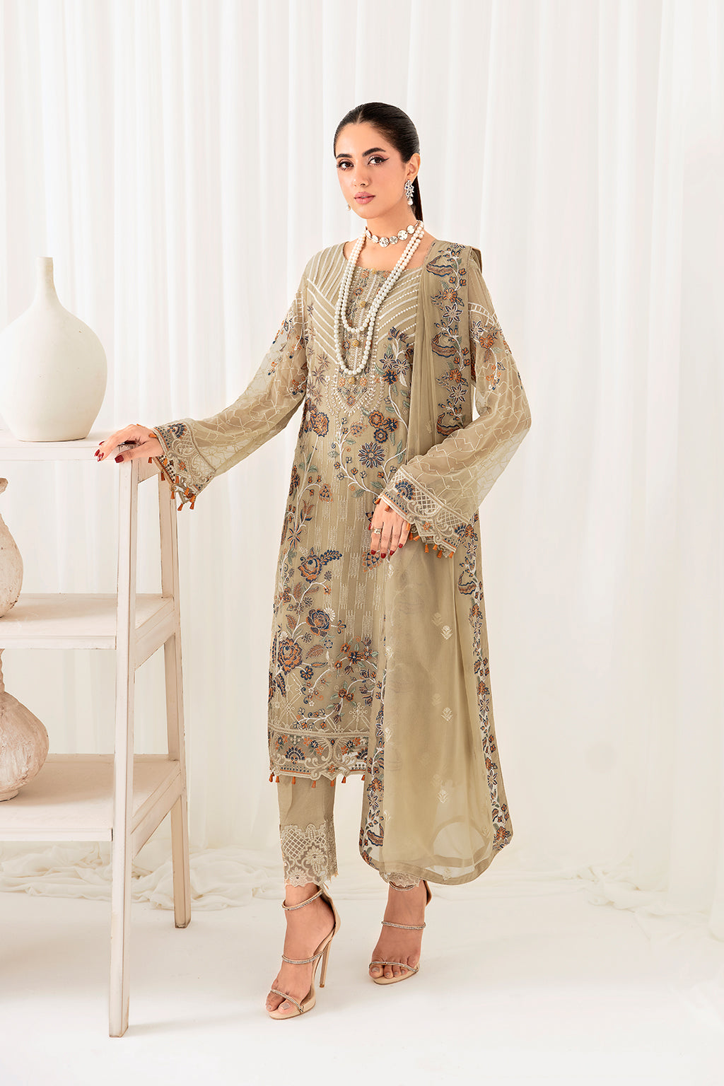 Ramsha | Rangoon Chiffon Collection 24 | D-1001 - House Of Anaya