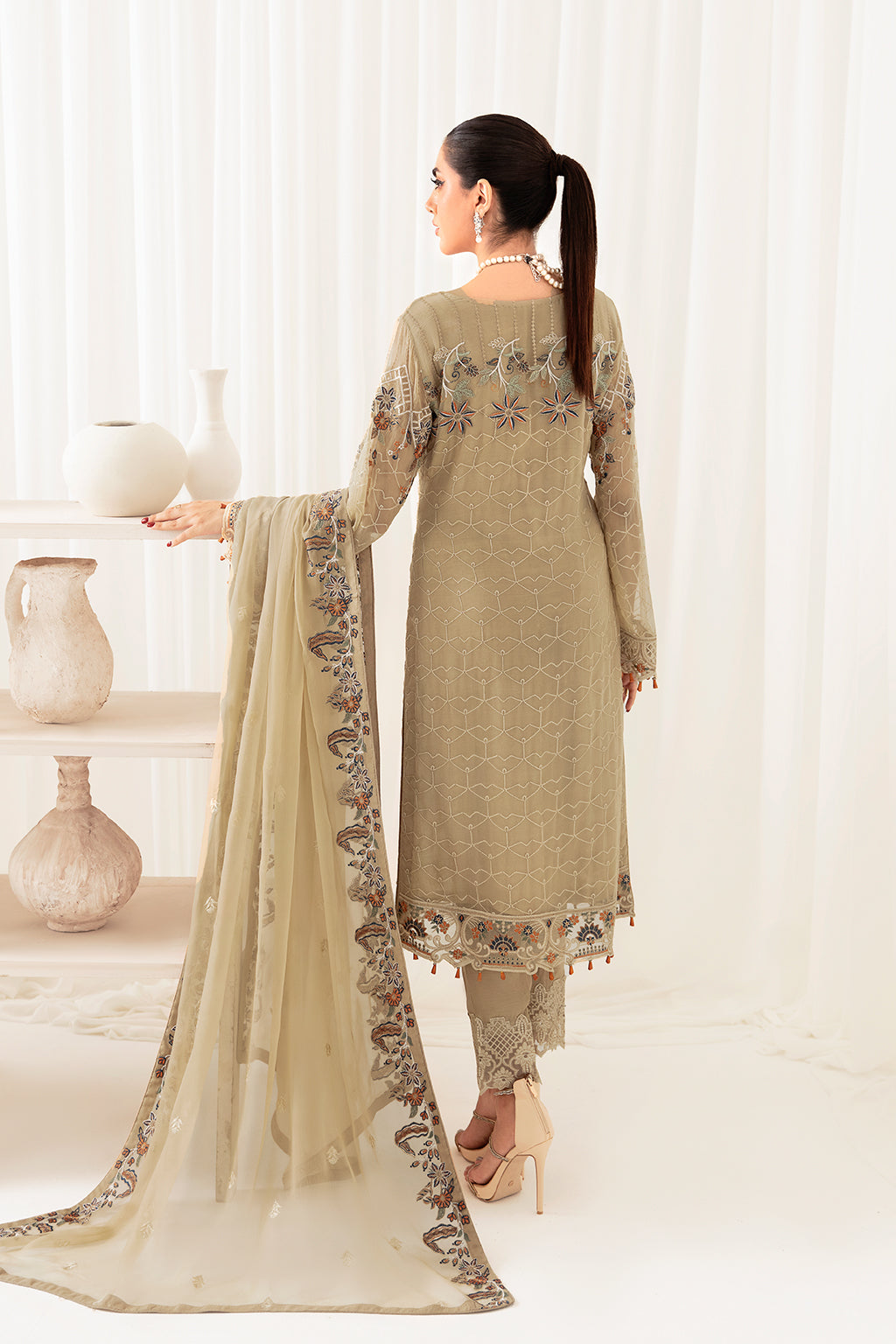 Ramsha | Rangoon Chiffon Collection 24 | D-1001 - House Of Anaya