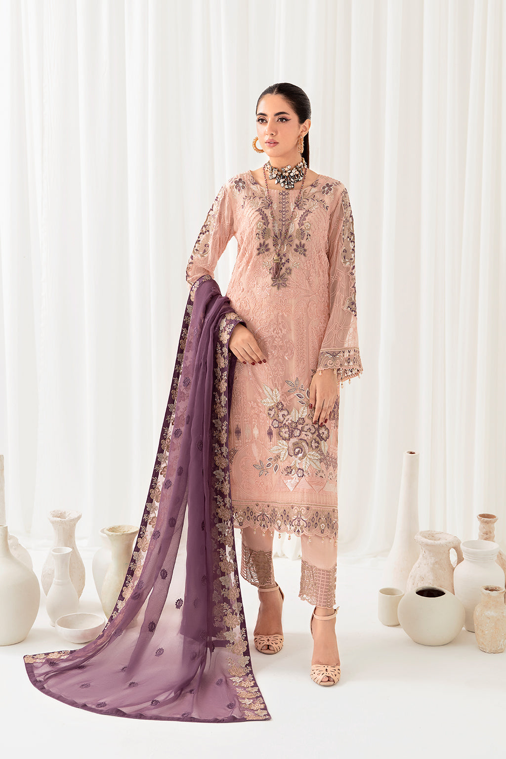Ramsha | Rangoon Chiffon Collection 24 | D-1007 - House Of Anaya