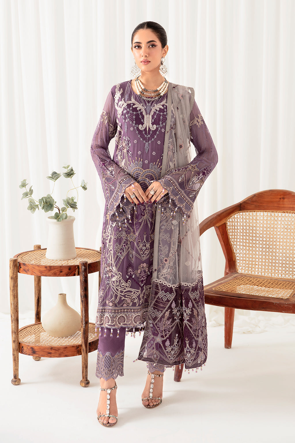 Ramsha | Rangoon Chiffon Collection 24 | D-1002 - House Of Anaya