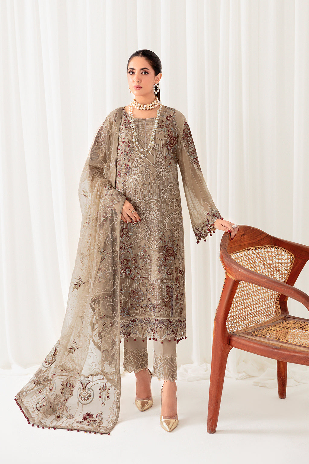 Ramsha | Rangoon Chiffon Collection 24 | D-1009 - House Of Anaya