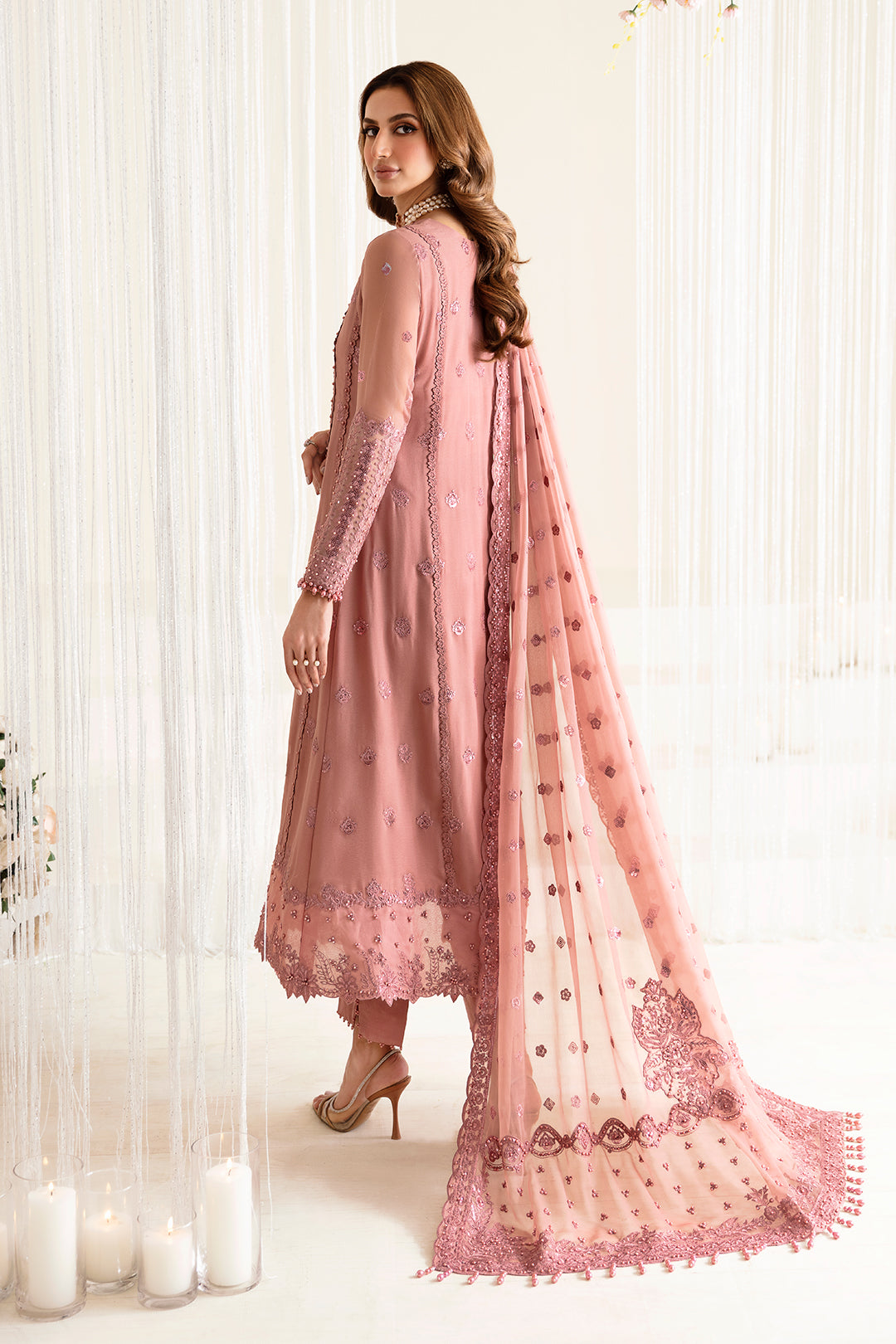 Alizeh | Reena Wedding Edits | AF-HM-4016-CRIMSON - House Of Anaya