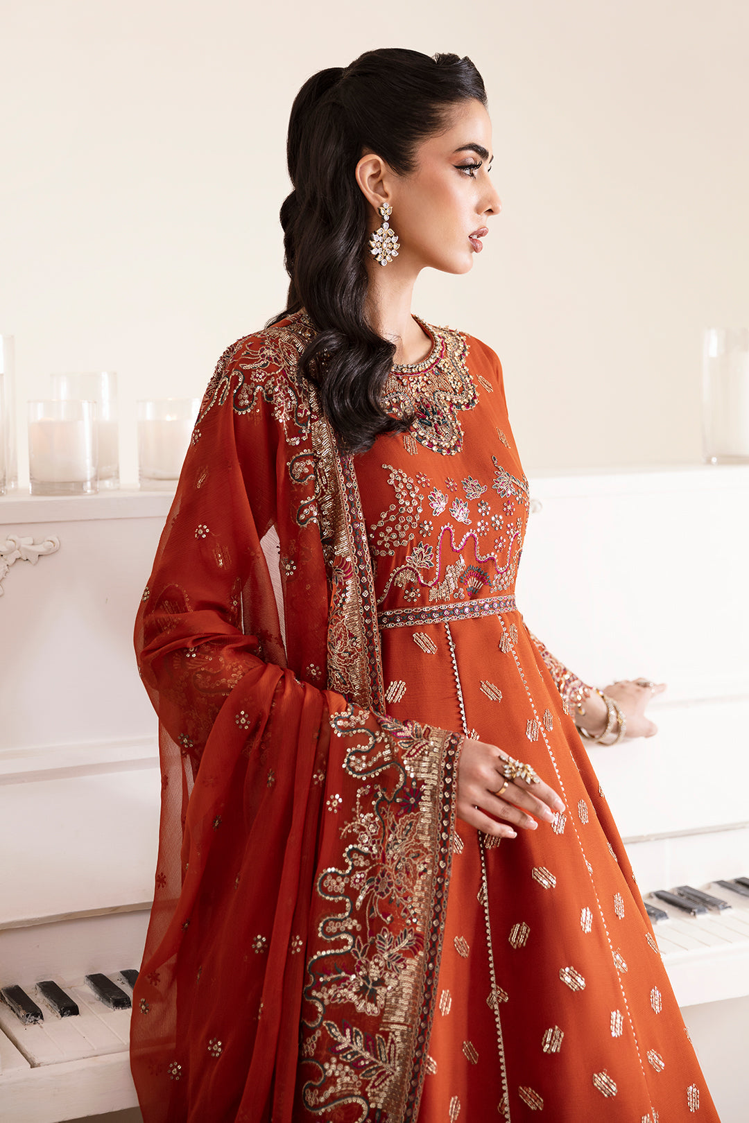 Alizeh | Reena Wedding Edits | AF-HM-4014-RUSTIC - House Of Anaya