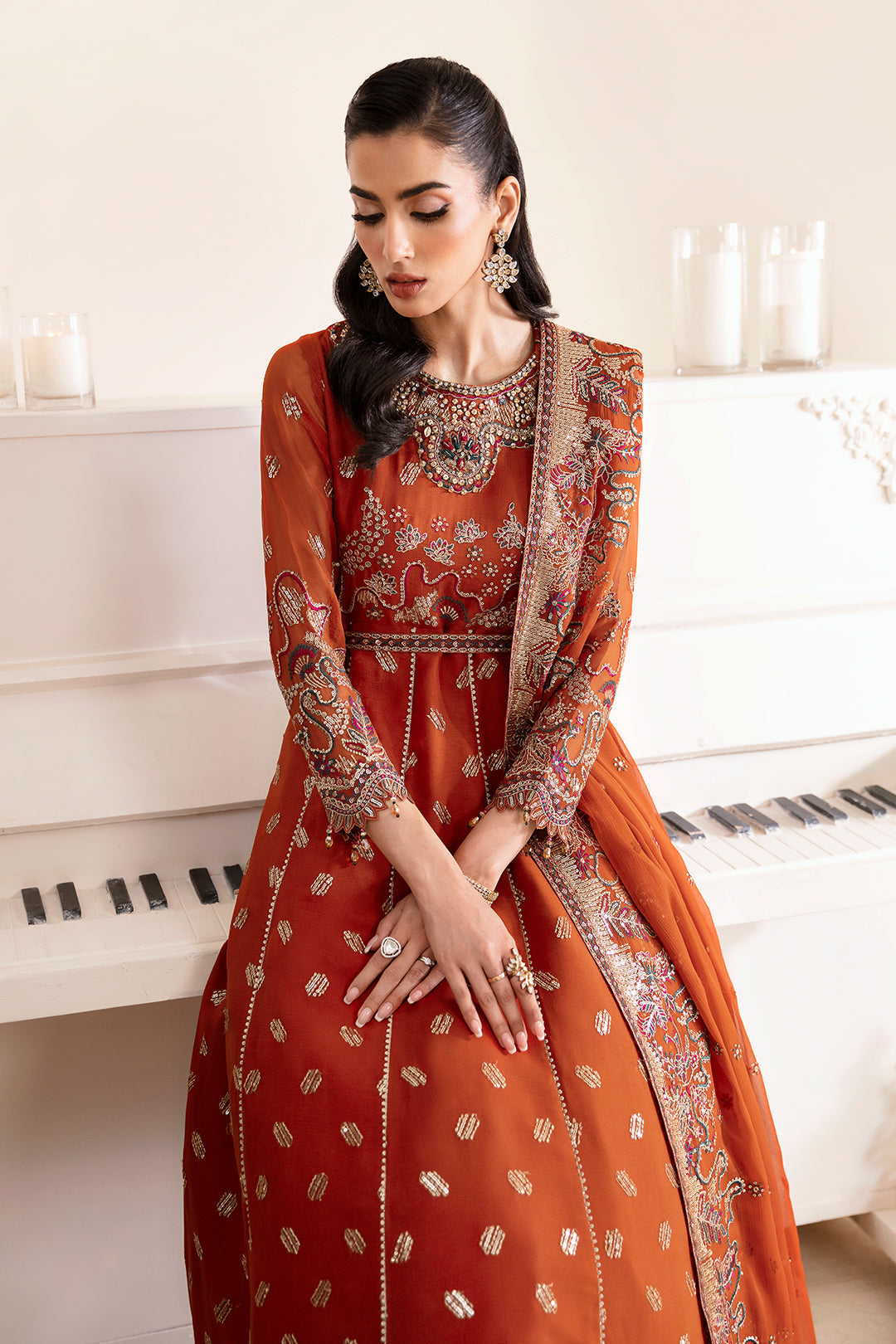 Alizeh | Reena Wedding Edits | AF-HM-4014-RUSTIC - House Of Anaya
