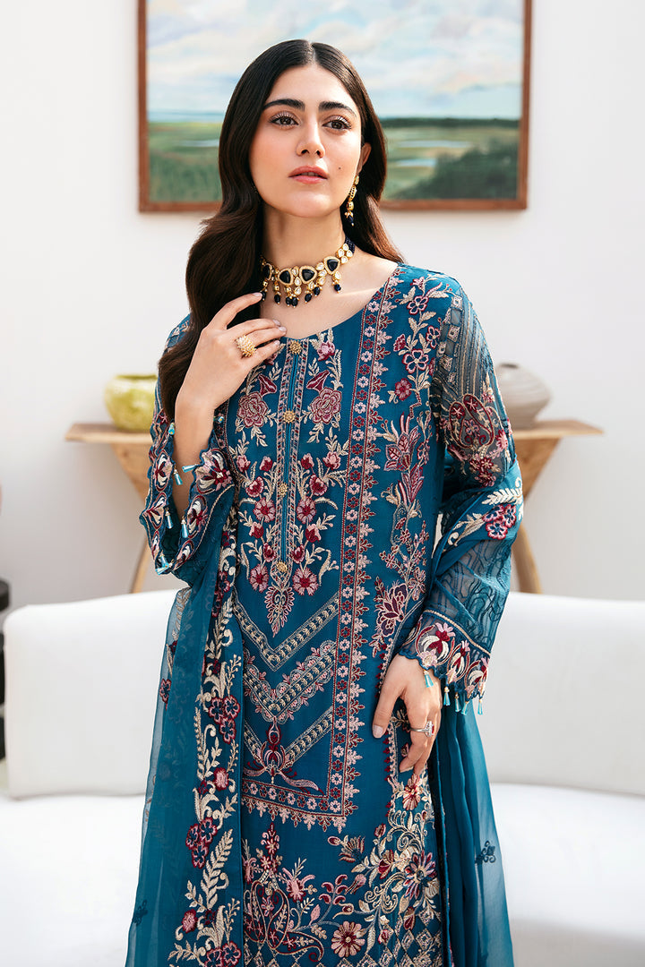 Ramsha | Chevron Chiffon Collection | A-811 - House Of Anaya