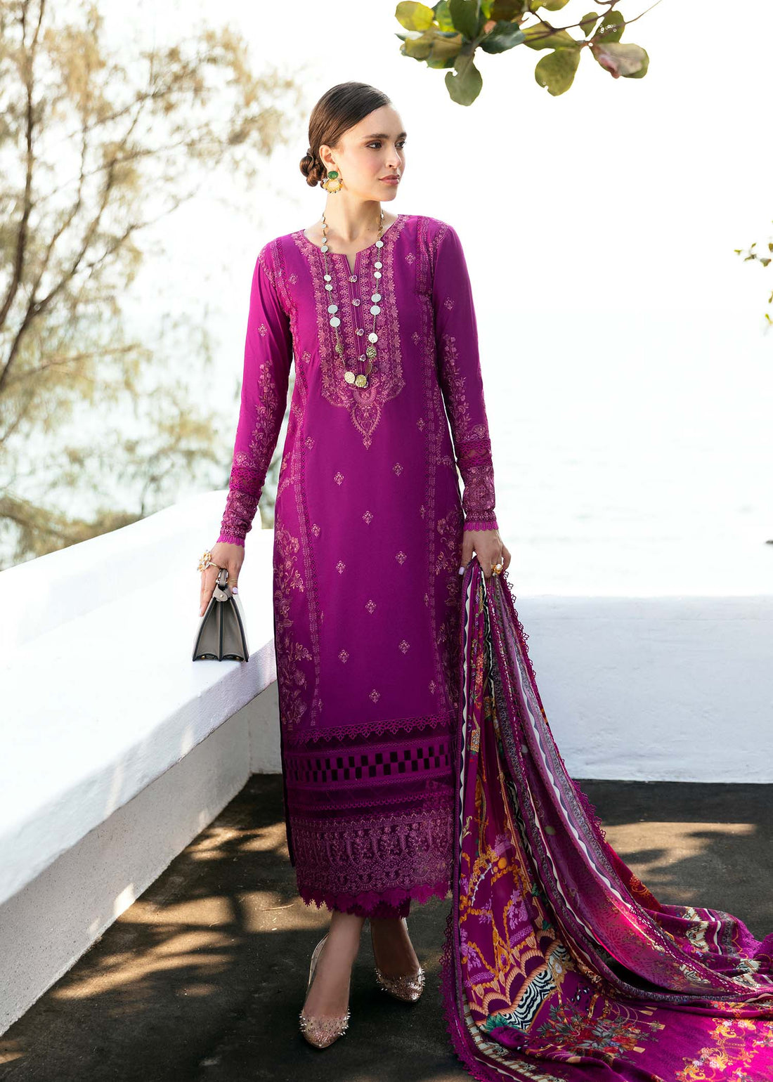 kanwal Malik | Mayal Luxury Lawn | Samar - House Of Anaya