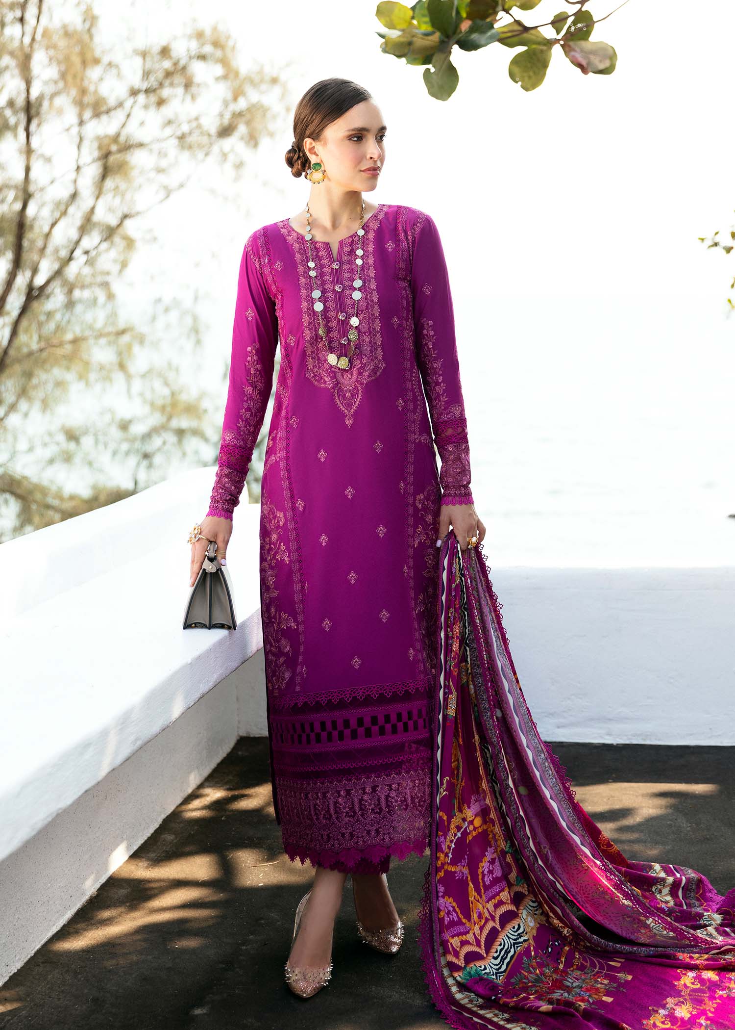 kanwal Malik | Mayal Luxury Lawn | Samar - House Of Anaya