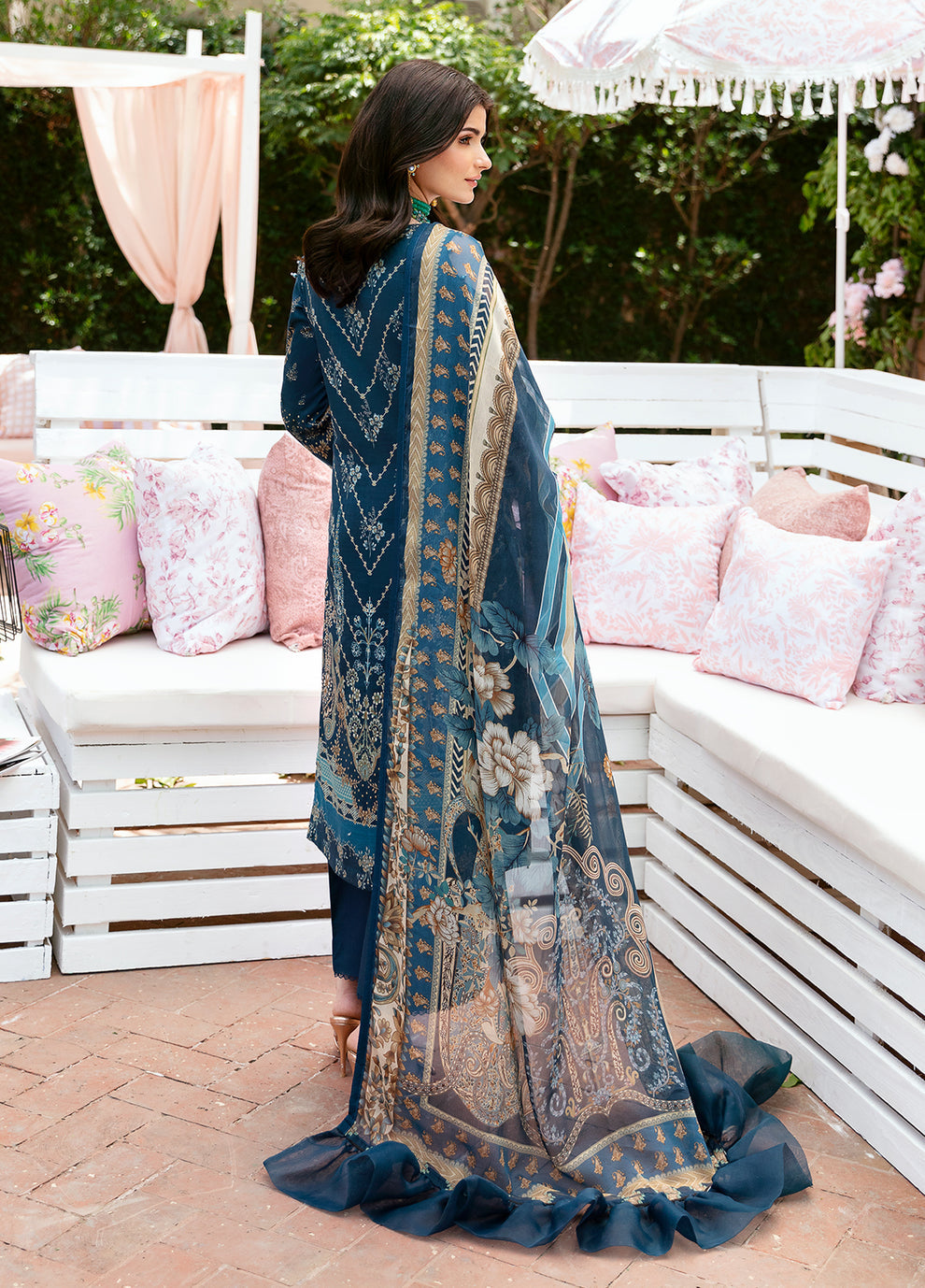 Gulaal | Summer Glow Lawn 24 | SYLVIYA (GL-L-24V3-01) - House Of Anaya