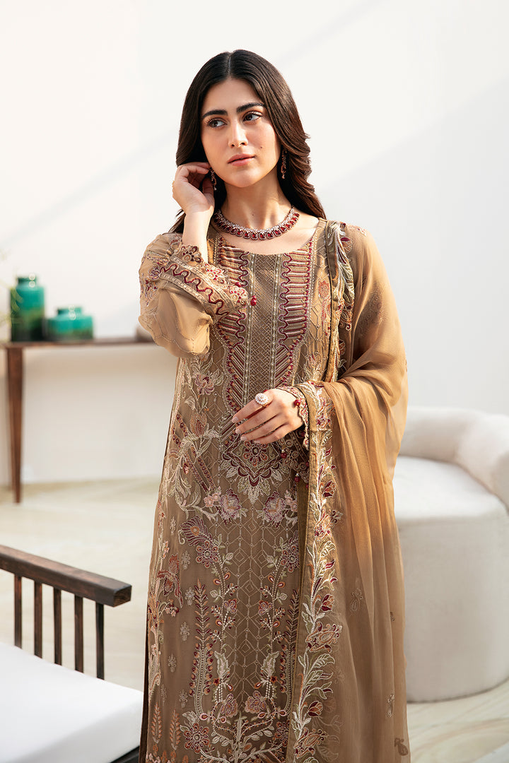 Ramsha | Chevron Chiffon Collection | A-812 - House Of Anaya