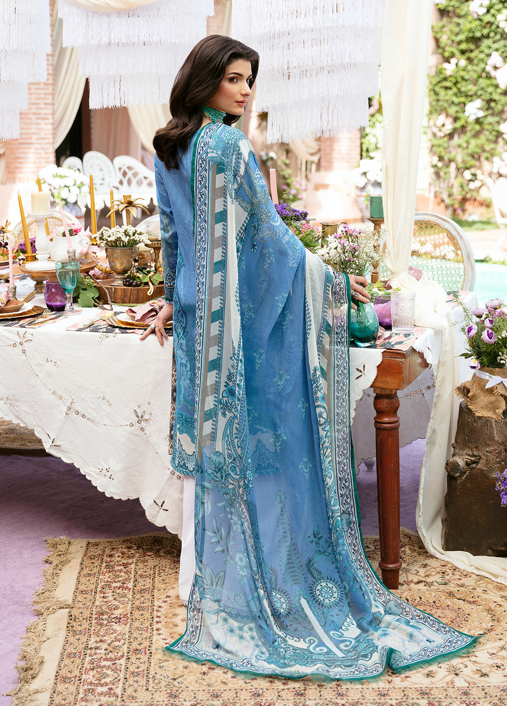 Gulaal | Summer Glow Lawn 24 | ELAINE (GL-L-24V3-07) - House Of Anaya