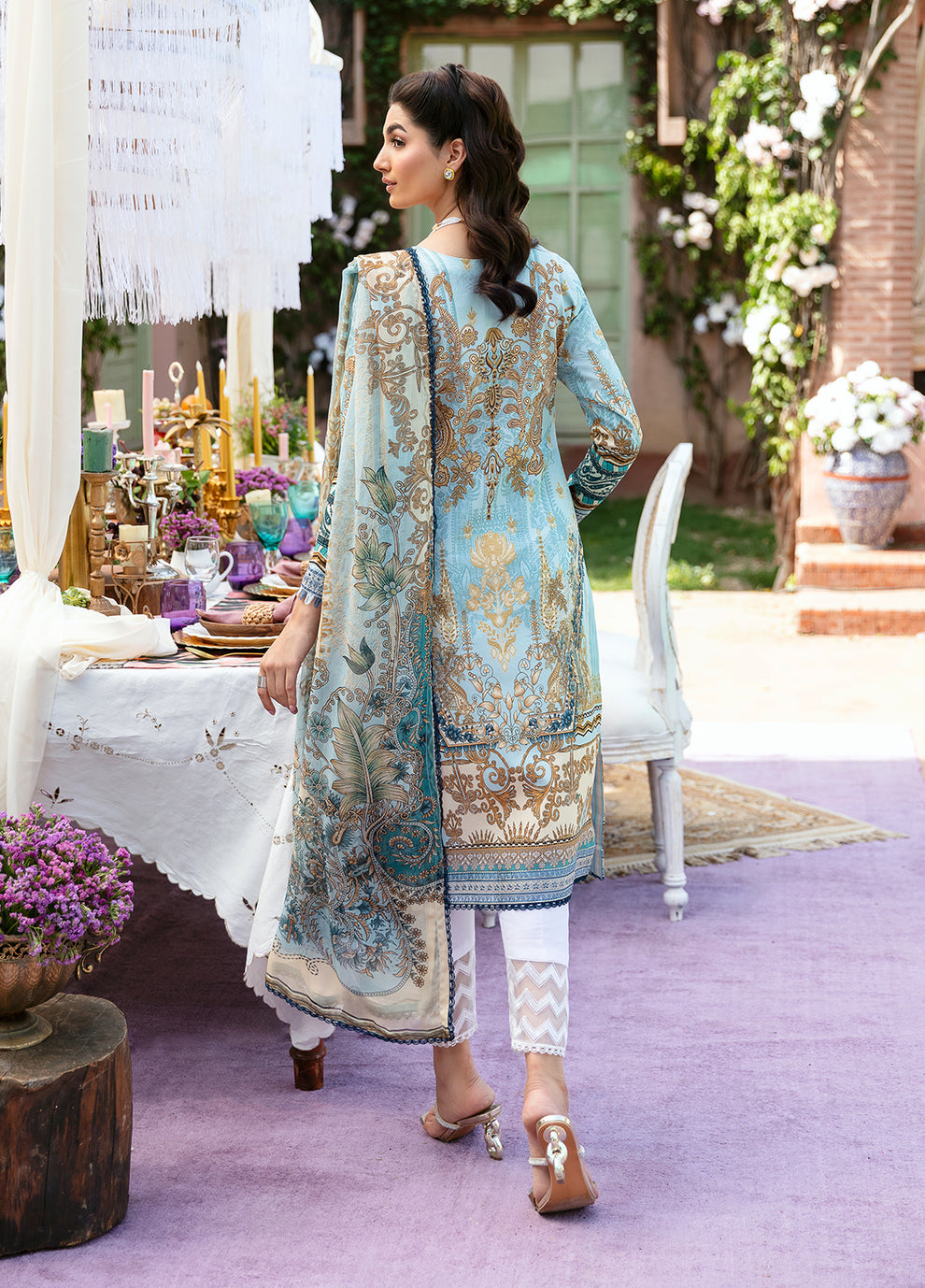 Gulaal | Summer Glow Lawn 24 | AMAYRAH (GL-L-24V3-02) - House Of Anaya