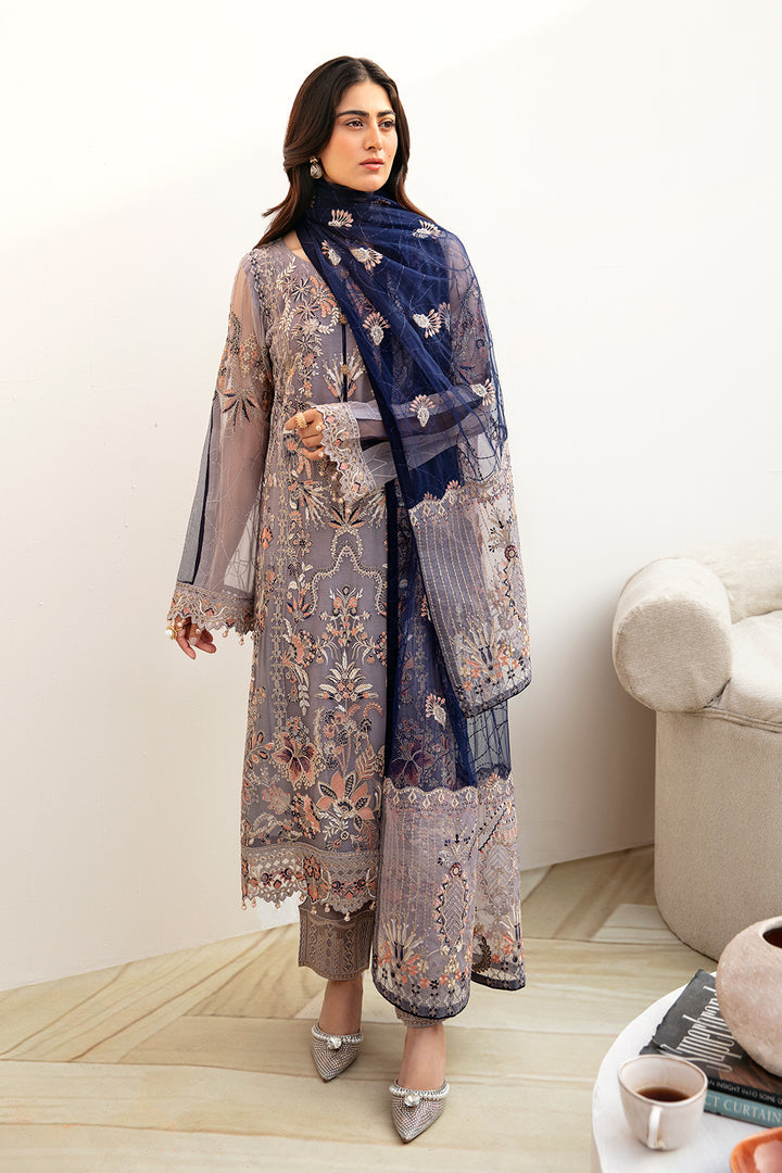 Ramsha | Chevron Chiffon Collection | A-809 - House Of Anaya