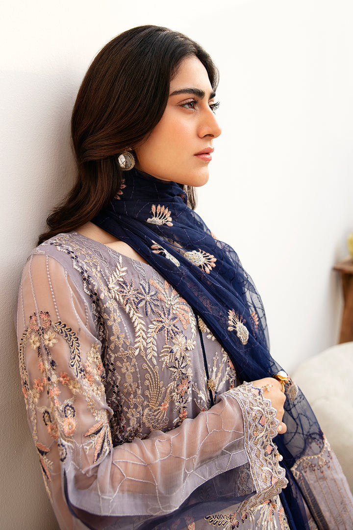 Ramsha | Chevron Chiffon Collection | A-809 - House Of Anaya